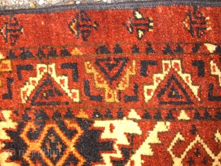 Very old and finest Ersari Torba! Size: 160 x 43 cm. Perfect condition. Great wool.                  