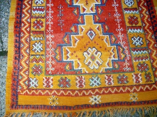 Old North-African Berber rug. Size. 96 x 201 cm. Perfect.                       