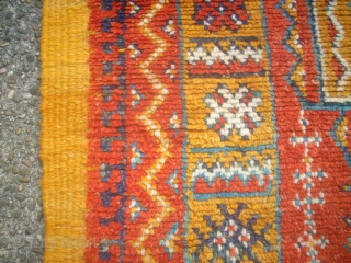 Old North-African Berber rug. Size. 96 x 201 cm. Perfect.                       