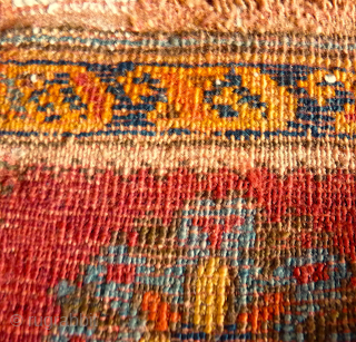 bag front Anatolia. Size: 50 x 41 cm. Ushak. Used.                       
