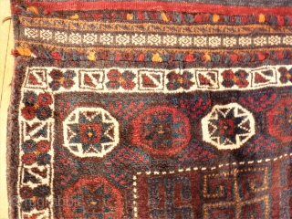 Big Baluch / Belutsch Khordjin. Size: 78 x 179 cm. Perfect condition.                     