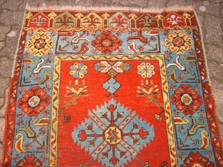 Anique anatolian Konya Ladik. Size: 100 x 244 cm. Some low pile. Used.                    