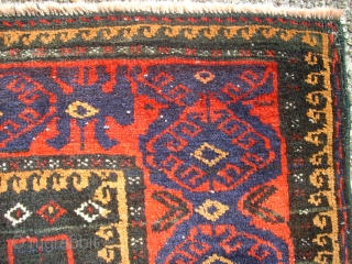 Old nice persian baluch. Size: 100 x 182 cm. Good condition. Fine knotting.                    