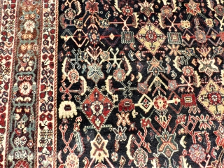 Perfect and rare Southpersian Kashkuli Mainrug. Wool on wool. Size: 310 x 209 cm. Wonderful colors. High perfect pile.              