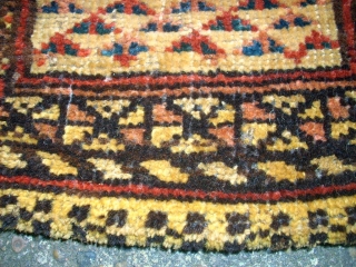 Antique unushual Chanteh Afghanistan. Size: 25 x 26 cm. Used. Colorful.                      