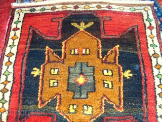 Nice old anatolian Yastik. Size: 51 x 98 cm. Very good condition. Full pile.                   