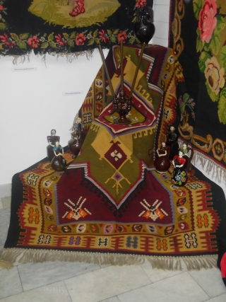 Pirot Sarkoy kilim pattern: Zoriceva sara.
Very begining of 20th century...                       