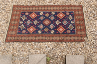 Antique Bulgarian(Ciprovci) - Sarkoy kilim., about 200 x 130 cm.                       