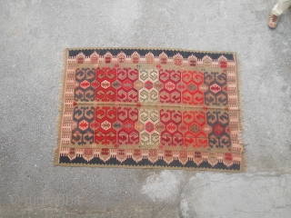 Antique Pirot sarkoy kilim
Pattern: sea frogs
                           