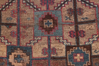 WILD EAST ANATOLIAN OR KURDISH TRIBAL RUG. LOOKS LIKE A NOT FOR EXPORT EXAMPLE OF THE TYPE. ROUGH CONDITION AS SHOWN.  ALL GOOD NATURAL COLORS.  SOME GOOD PILE.  GOOD  ...