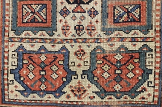 antique unusual turkish prayer rug. Never had one like it before. Softer, west anatolian palette. "as found", very dirty with wear as shown. restorable. 19th c. nice small size. 3'6" x 4'1"  ...