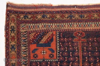 Antique afshar rug. Makes a great gift. 4'1" x 6'                       