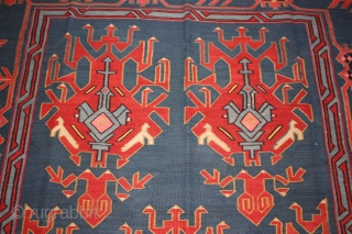 Antique Caucasian Avar  kilim late 19 th century mint condition
Size: 5 x 16 -1                  