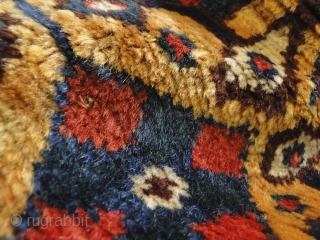 Sold. Large lush Antique south west Persian village rug.

Circa 1900-1930.
 

Great colors, good wool, good condition. Minor wear - otherwise good condition.  Click for more photos and details: https://wovensouls.com/collections/antique-persian-central-asian-caucasian-rug-textiles-carpet?ls=en   