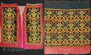 Iban Beaded Skirt & Jacket set with figurative motifs. Very rare. Details here: https://wovensouls.com/products/849-museum-quality-antique-iban-wedding-skirt-jacket-beaded                   