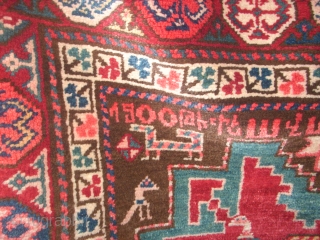 ARMENIAN RUG.LEZGEE STAR DATED 1900. MIINT CONDITION . FUOL PILE, NEVER UESD GRAET COLOR 130-280CM COLLETERS PIC GRAET RUG              