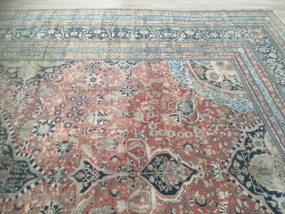 15-2x24-6 Kashan Mohtasham flat very soft not breaking 
                        