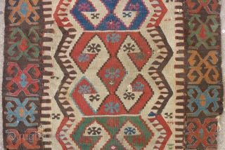 East anatolian Malatya kilim (115cm X 84cm).                          