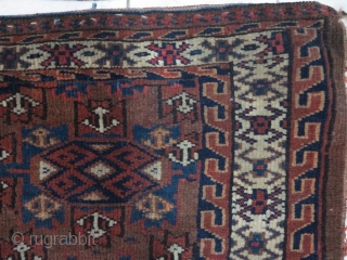 Tourkmen Chuval wool on wool size:42 x 88 price:SOLD                        