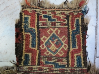 Kordish ( Kalat ) Salt bag technique ladi kilim wool on wool size: 56 x 33 price: POR               