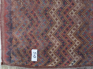 Beautiful antique Qhashqhai Balesht ( yastik ) wool on wool size: 70 x 76 cm price:POR                 