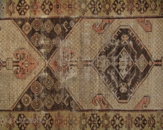 No.AC001 * Chinese "Khotan" Carpet Size:82x200cm(2'7"x6'7"). Origin: Xinjiang-Khotan. Shape: Rectangle.                       