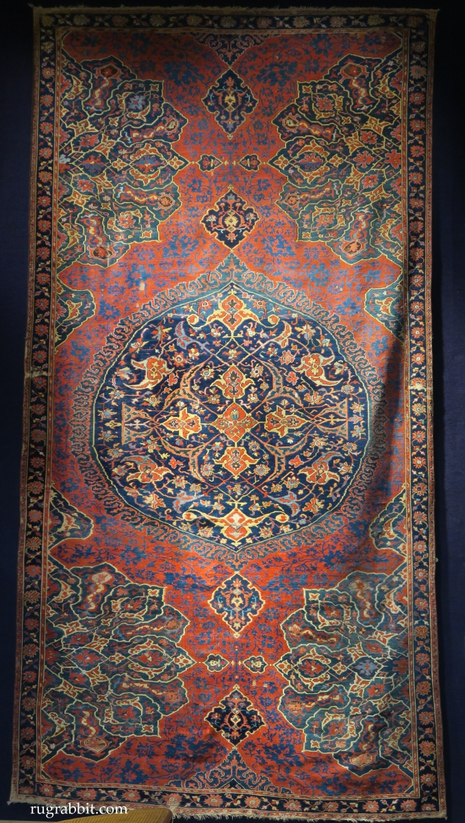 Medallion Ushak carpet, Bonham's