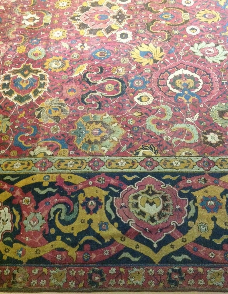 Esfahan Carpet, Safavid Persia 16th-17th century, Gulbenkian Museum