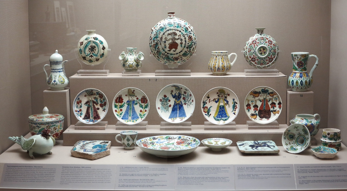 Kuthaya Ceramics, Benaki Museum of Islamic Art, athens