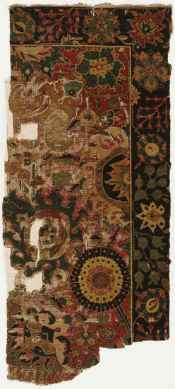 vase carpet fragment