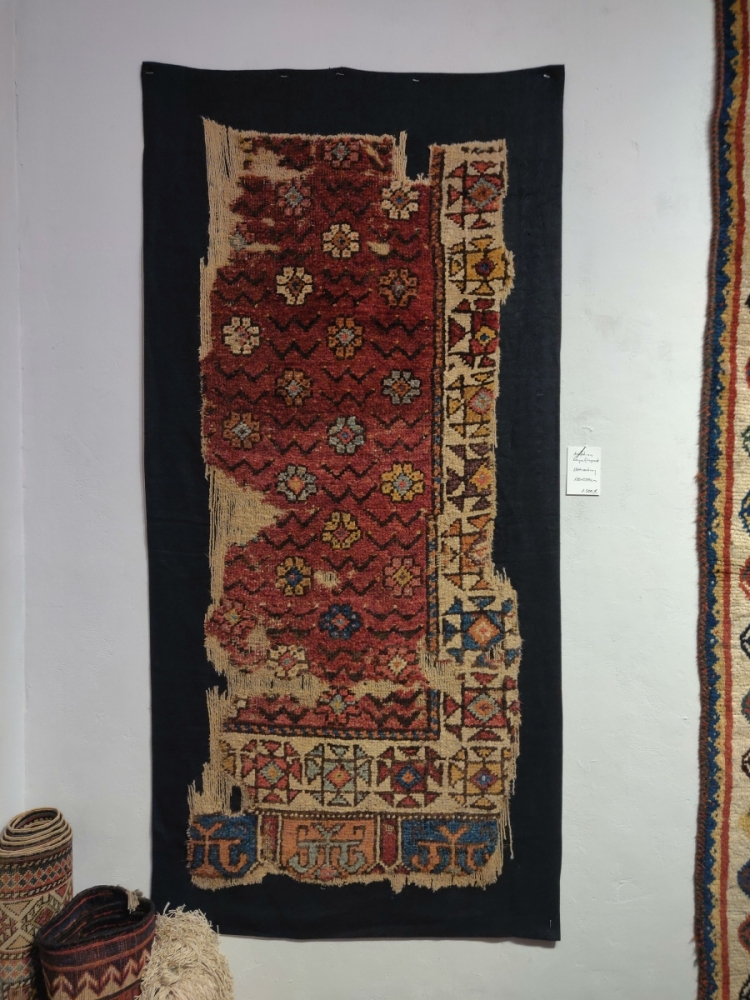 central Anatolian rug fragment, Serkan Sari