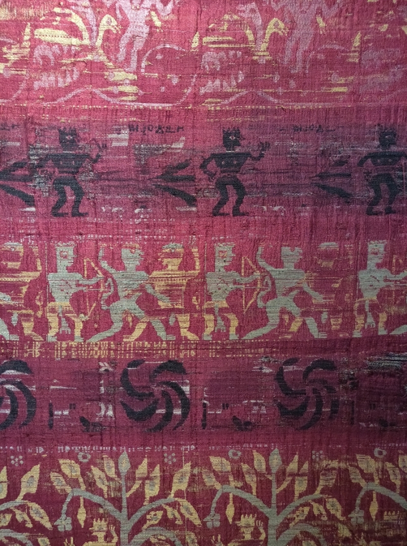 Francesca Galloway, Assam Indian textile