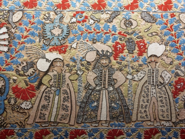 Epirus Embroidery, Ottoman period, 17th century, Benaki Museum, Athens