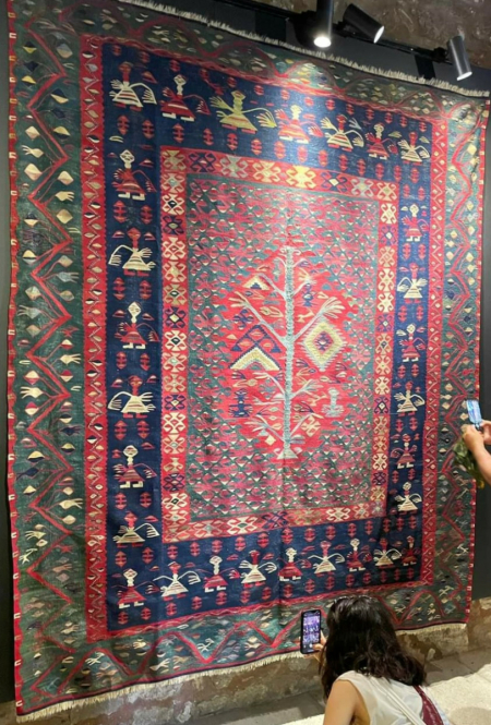 Anatolian kilims (This one is actually Balkan), ICOC 2024 Istanbul, Turkey