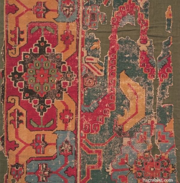 Rugs from the Christopher Alexander Collection at Sotheby's: Khorosan carpet fragment