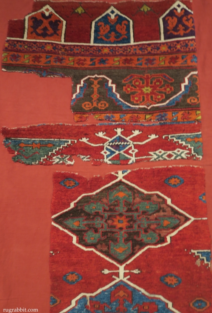 Rugs from the Christopher Alexander Collection at Sotheby's: central Anatolian rug fragment