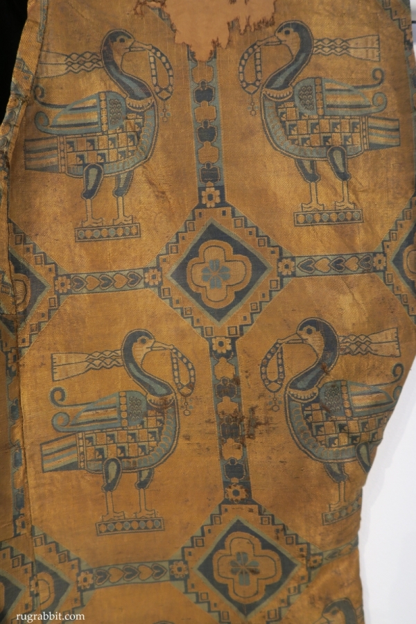 Sotheby's : Sogdian silk textile shirt , 7th-9th century