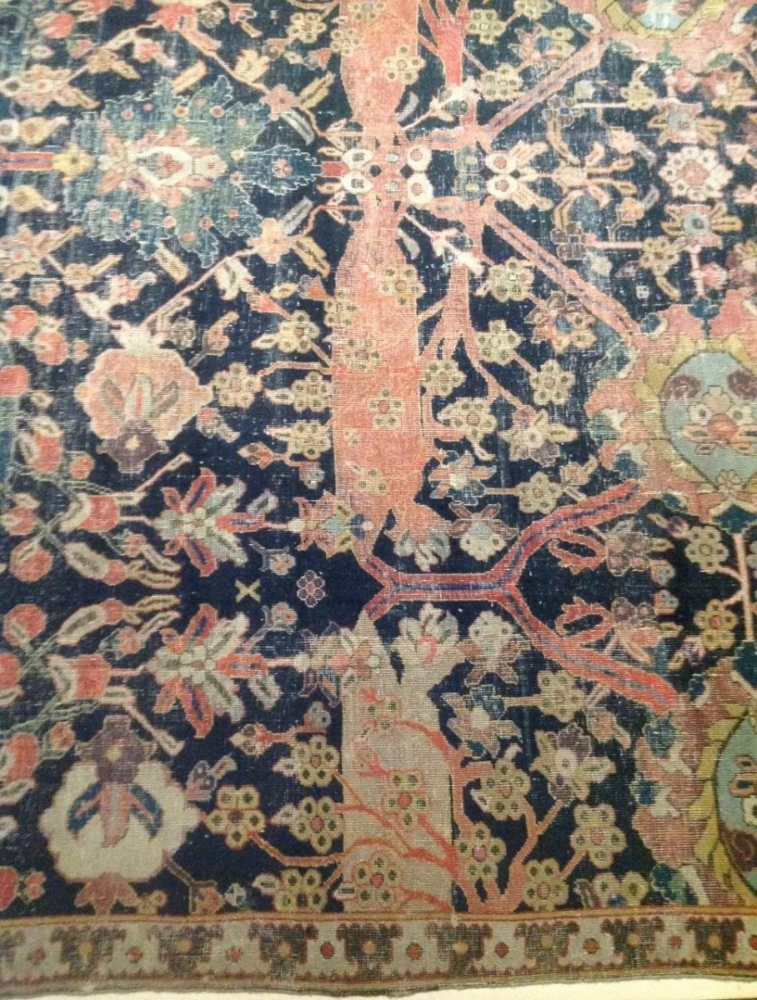 Caucasian Kuba carpet, Safavid era, 17th century, Gulbenkian Museum