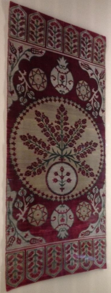 Ottoman silk velvet, Gulbenkian Museum, Lisbon