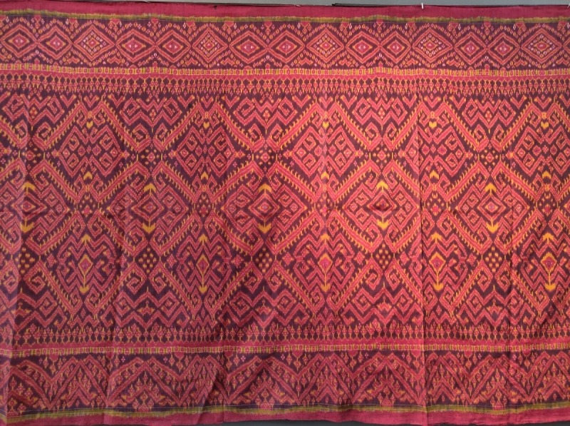 Cambodian ikat, Chinalai, SF Tribal &amp; Textile Art Show