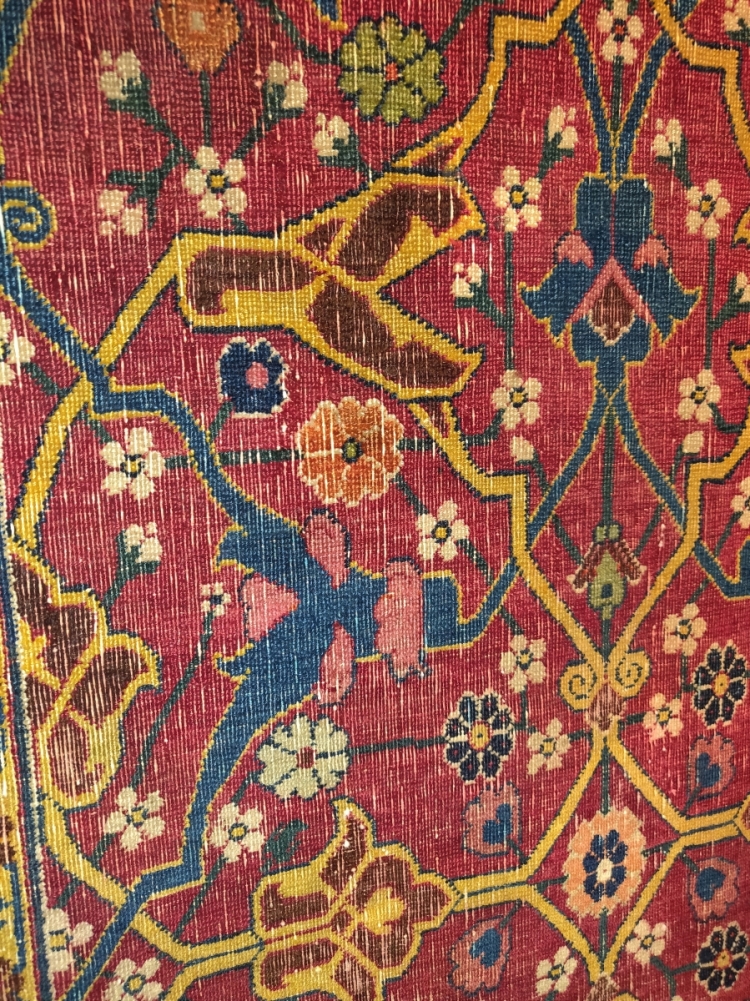 Kerman vase carpet, 17th century with Amin Motamedi 