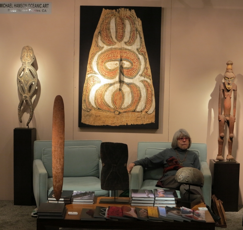 San Francisco Tribal and Textile Art Show: Michael Hamson Oceanic Art