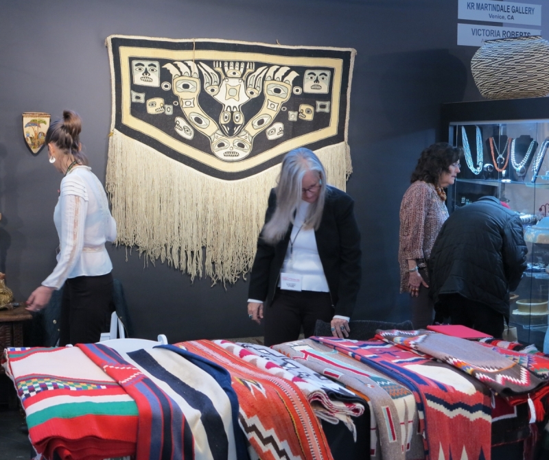 San Francisco Tribal and Textile Art Show, KR Martindale Gallery, Victoria Roberts
