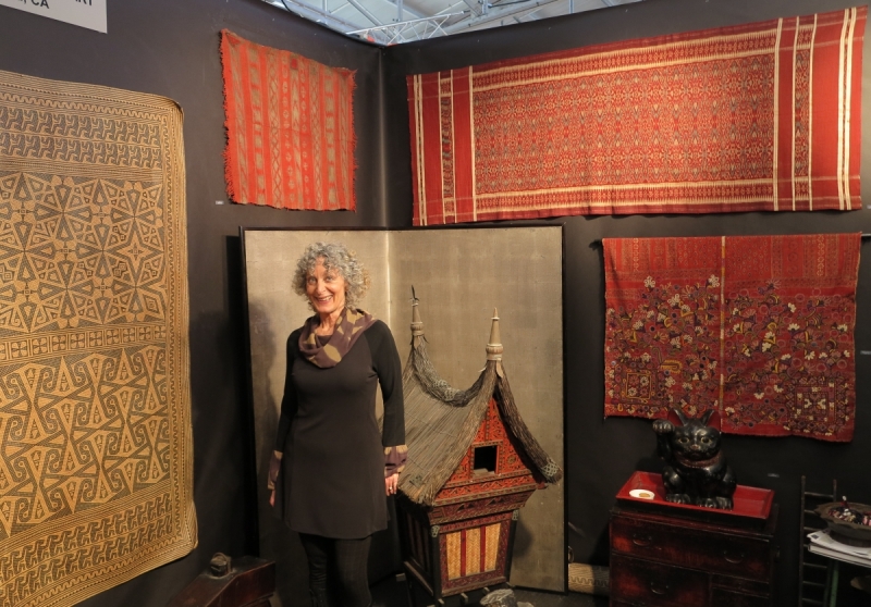 San Francisco Tribal and Textile Art Show: Zena Kruzick Tribal Art