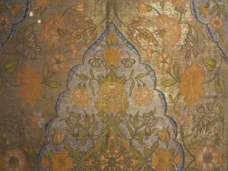 Safavid Persian silk, circa 17th century (detail) Benaki Museum of Islamic Art, Athens
