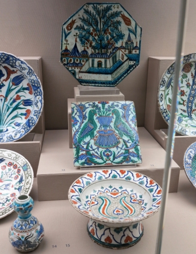 Ottoman Iznik Ceramics, Benaki Museum of Islamic Art, athens