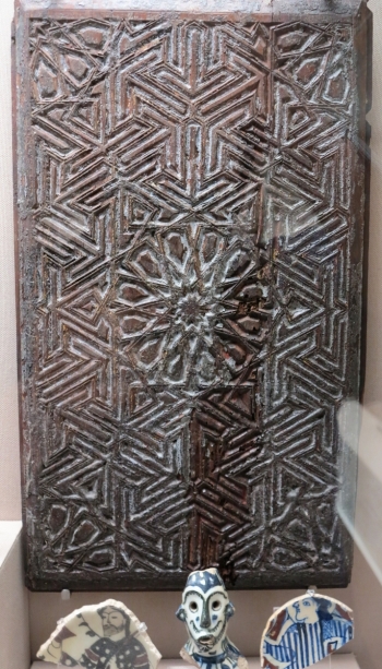 Carved wooden revetment, Egypt, 14th century
