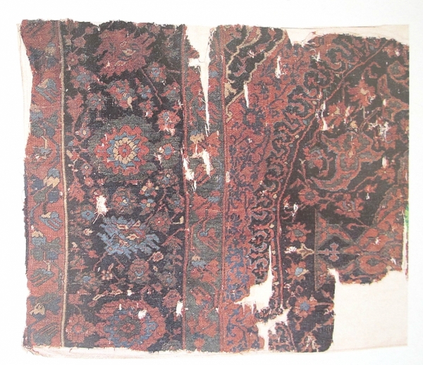 Ushak Medallion Carpet fragment