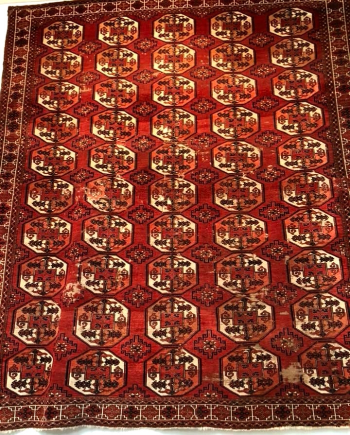 Saryk Turkmen Temurchin gul main carpet ICOC Washington DC 2018
